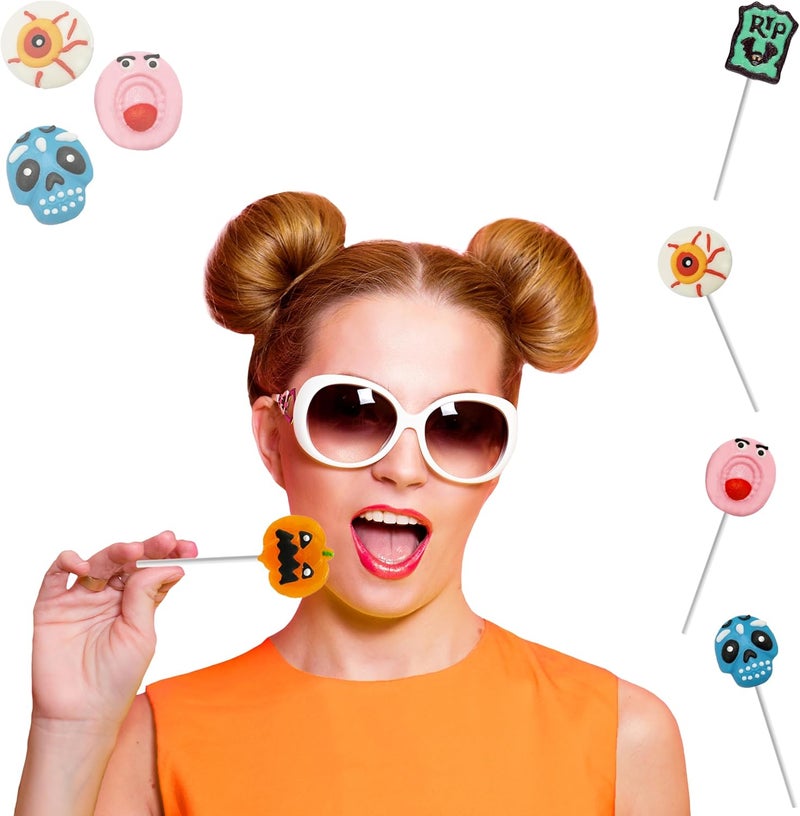 Fruidles Halloween Lollipop Suckers - 12-Pack - Image 3